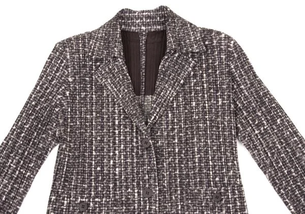 PLEATS PLEASE Printed Pleats Jacket K-154392_003
