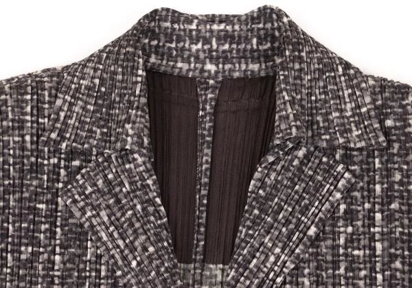 PLEATS PLEASE Printed Pleats Jacket K-154392_004