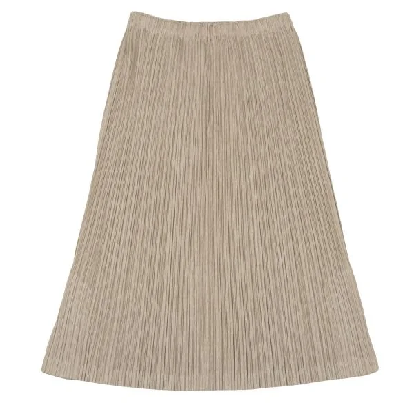 プリーツプリーズPLEATS PLEASE コットンポリプリーツセットアップ  ベージュ3 K-154397_018