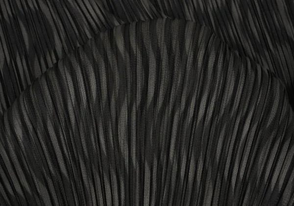 プリーツプリーズPLEATS PLEASE ウェーブストライププリントハイネックノースリーブトップス チャコール3 K-154410_011