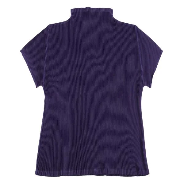 PLEATS PLEASE Mist Pleated Turtleneck T Shirt K-154413_008