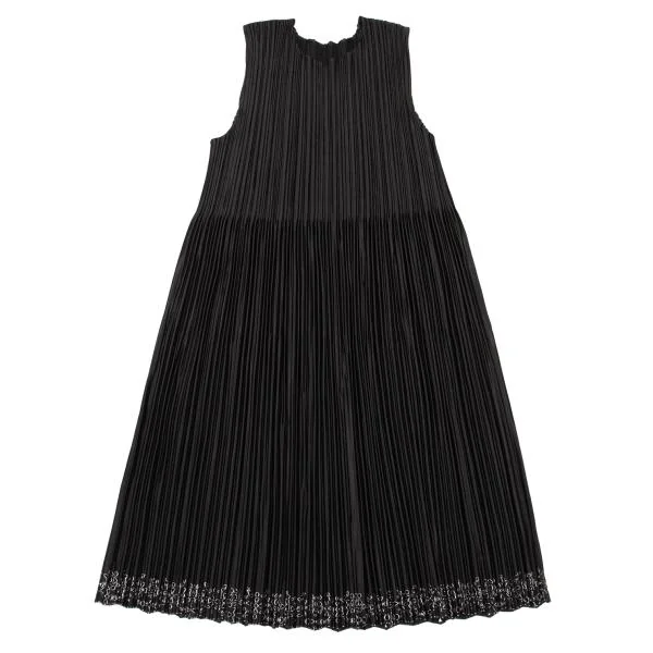 PLEATS PLEASE Cutting Design Sleeveless Dress K-154428_002