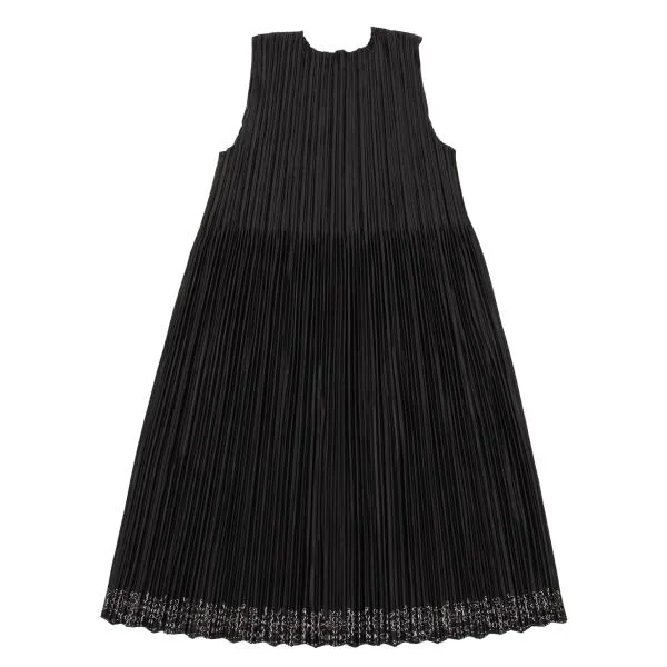 PLEATS PLEASE Cutting Design Sleeveless Dress K-154428_009