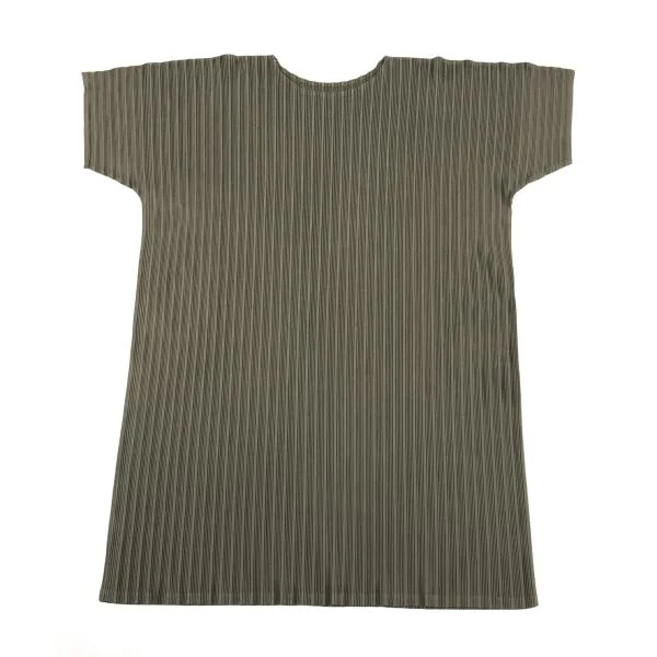 PLEATS PLEASE Pleated Dolman Sleeve Dress K-154429_002