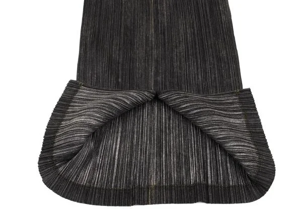 PLEATS PLEASE Denim Transfer Printed Pleats Skirt K-154433_007