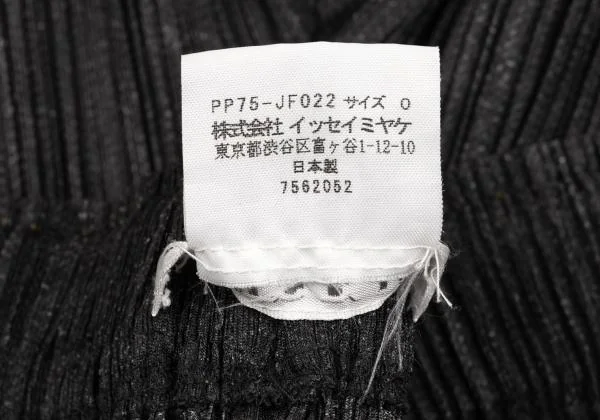 PLEATS PLEASE Denim Transfer Printed Pleats Pants K-154434_011