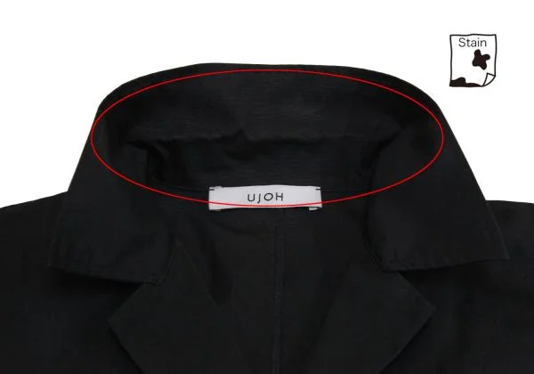 UJOH Belted Open Collar Shirt K-154441_005