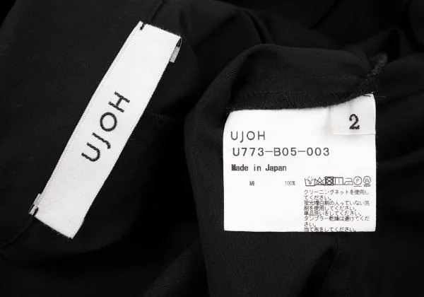 UJOH Belted Open Collar Shirt K-154441_020