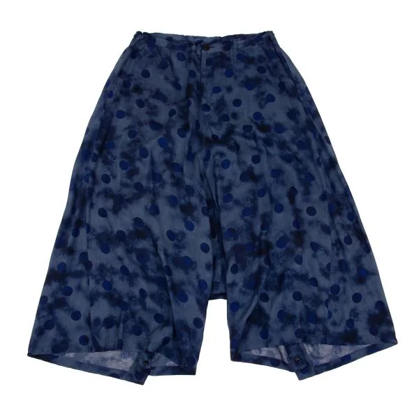 Y's Cupro Dot Hem Button 2WAY Pants K-154450_002