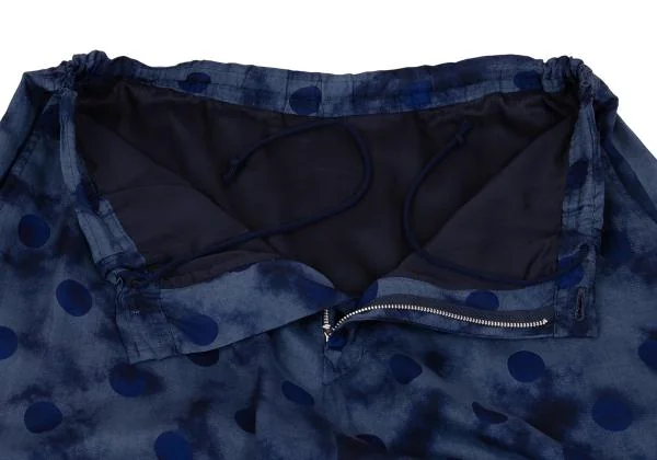 Y's Cupro Dot Hem Button 2WAY Pants K-154450_006