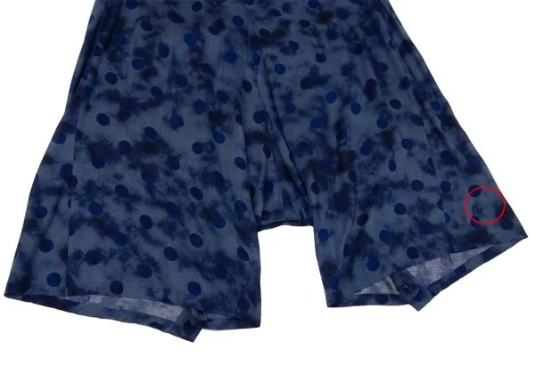 Y's Cupro Dot Hem Button 2WAY Pants K-154450_007