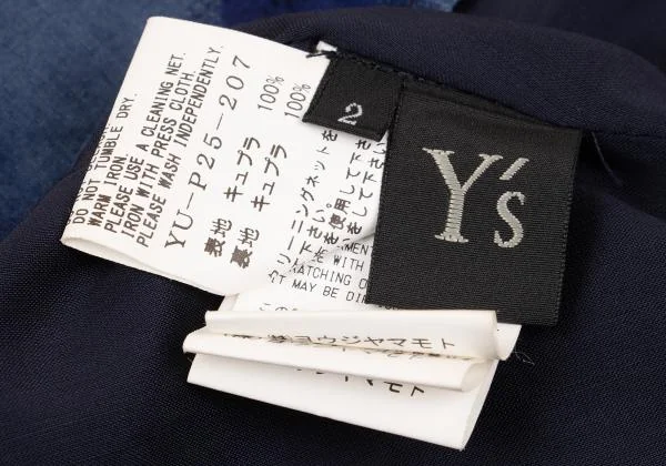 Y's Cupro Dot Hem Button 2WAY Pants K-154450_017