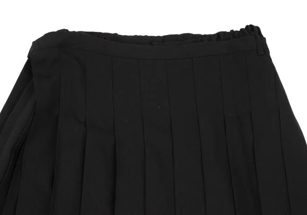 B Yohji Yamamoto Wool Pleated Wrap Pants K-154457_003