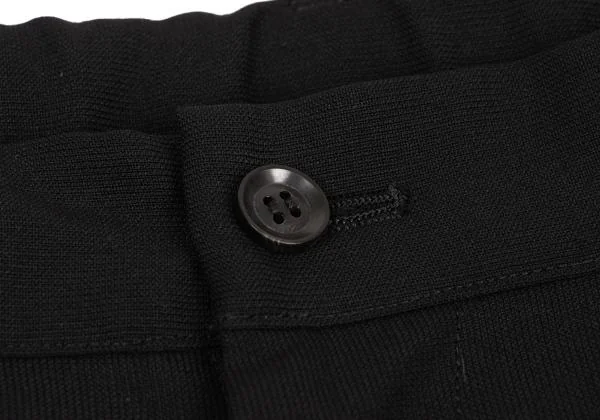B Yohji Yamamoto Wool Pleated Wrap Pants K-154457_008