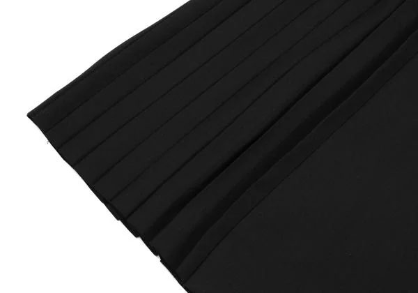 B Yohji Yamamoto Wool Pleated Wrap Pants K-154457_011