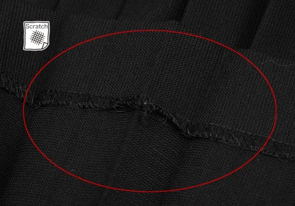 B Yohji Yamamoto Wool Pleated Wrap Pants K-154457_013