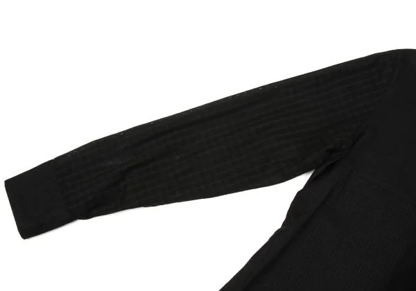 Yohji Yamamoto FEMME Cotton Switching Design Blouse K-154459_010