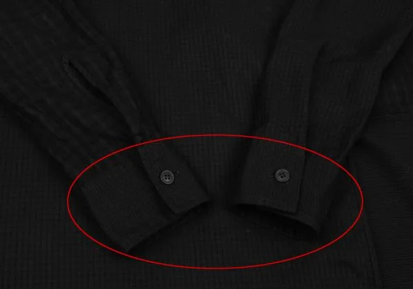 Yohji Yamamoto FEMME Cotton Switching Design Blouse K-154459_011
