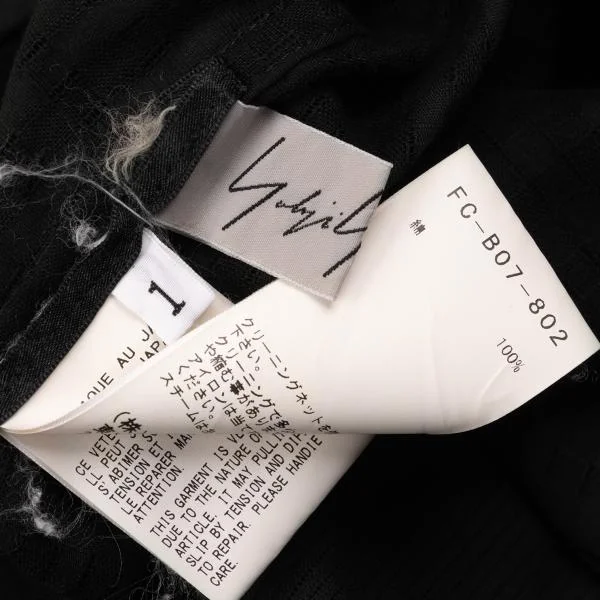 Yohji Yamamoto FEMME Cotton Switching Design Blouse K-154459_020