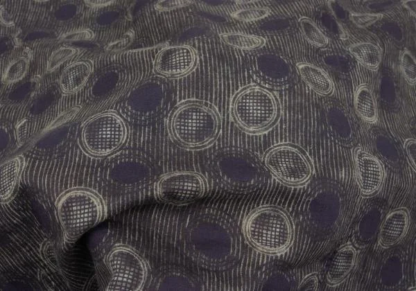 ISSEY MIYAKE MEN Striped Dot Print Short Sleeve Shirt K-154479_017