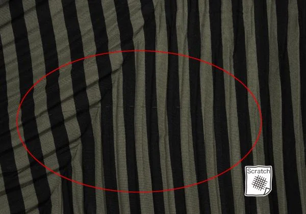 ISSEY MIYAKE MEN Pleated Stripe Band Collar Shirt K-154483_014