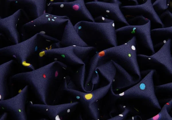 ISSEY MIYAKE Printed Pleats Handkerchief K-154502_003