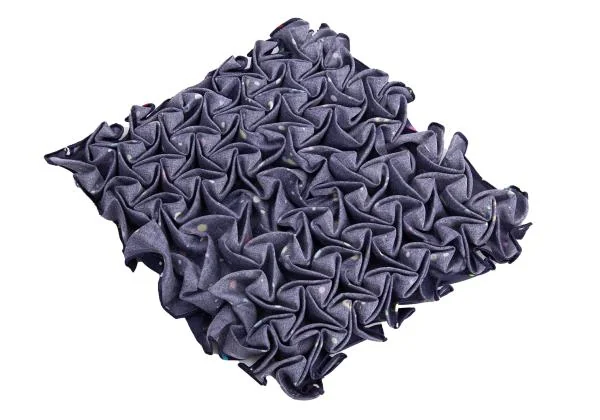 ISSEY MIYAKE Printed Pleats Handkerchief K-154502_004