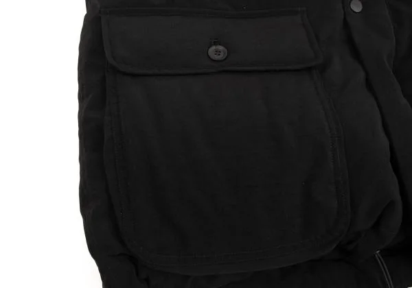 Yohji Yamamoto POUR HOMME Detachable Hood Feather Down Jacket K-154503_012