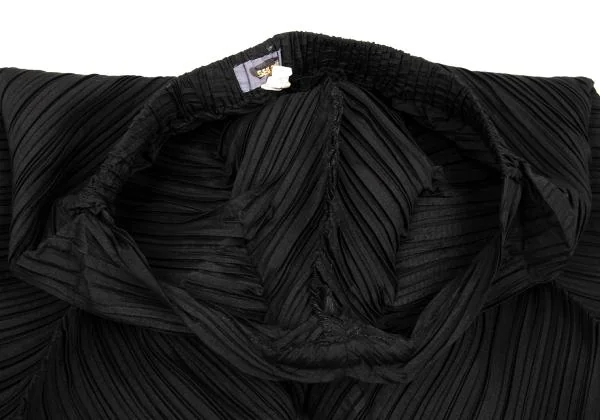ISSEY MIYAKE Pleated 2D Design Pants K-154512_004