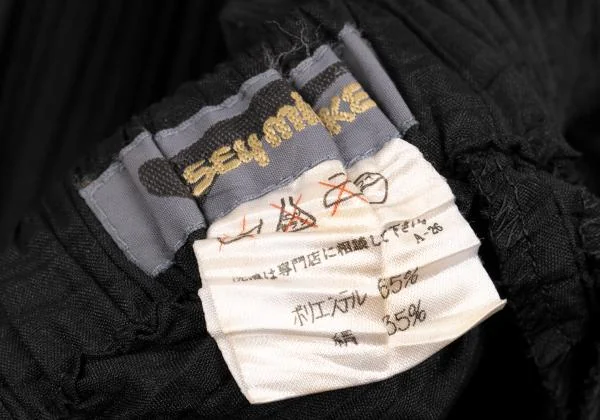ISSEY MIYAKE Pleated 2D Design Pants K-154512_012