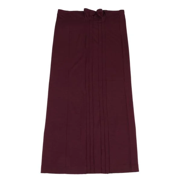 COMME des GARCONS Wool Stretch Pin Tuck Skirt K-154516_002