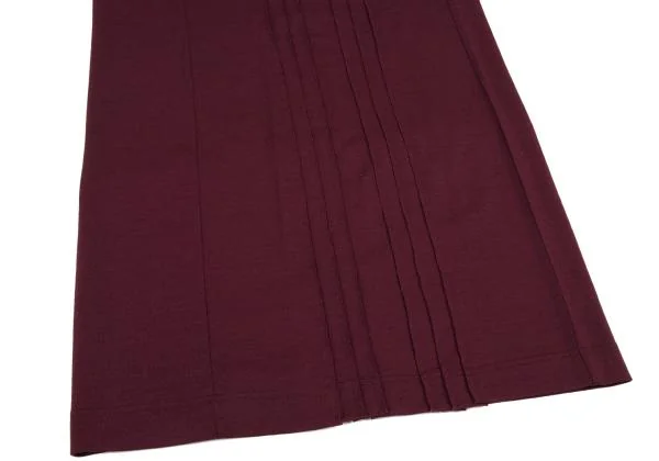 COMME des GARCONS Wool Stretch Pin Tuck Skirt K-154516_007