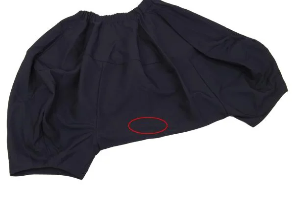 COMME des GARCONS Poly Panel Switching Dropped Crotch Pants K-154553_008