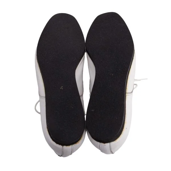 希少 21AW ヨウジヤマモト ペイントレザーシューズ ヨウジヤマモト ファムYohji Yamamoto FEMME ペイントデザイン