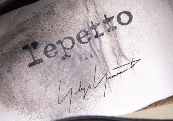 ヨウジヤマモト ファム×レペットYohji Yamamoto FEMME×repetto 国内169足限定 フロントゴアレザーシューズ 黒39 1/2(23.5cm位) K-154568_014