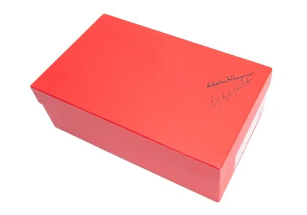 ヨウジヤマモト ファム×フェラガモ Salvatore Ferragamo for Yohji Yamamoto LUEUR レザーショートブーツ 黒6 1/2(24cm位) K-154571_014