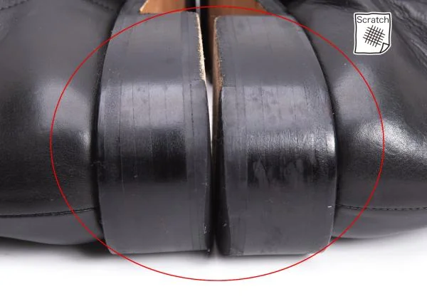 Yohji Yamamoto FEMME Leather Switching Boots K-154574_009