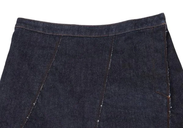 Jean Paul GAULTIER FEMME Stretch Denim Escargot Skirt K-154621_004