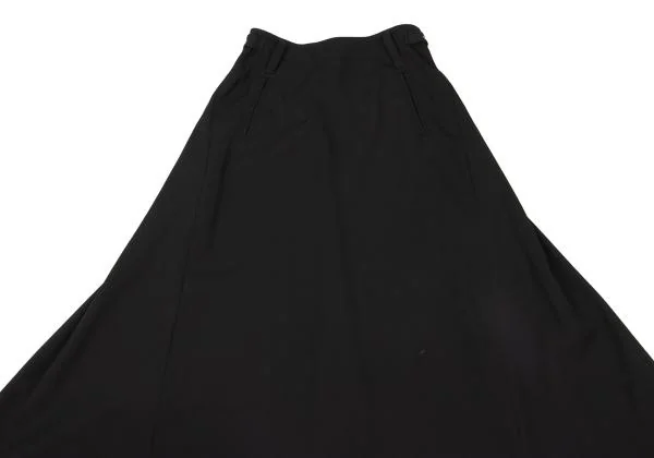 Jean Paul GAULTIER CLASSIQUE Wool Gaba Back Zip Design Skirt K-154624_003