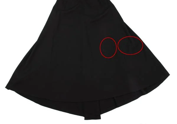 Jean Paul GAULTIER CLASSIQUE Wool Gaba Back Zip Design Skirt K-154624_006