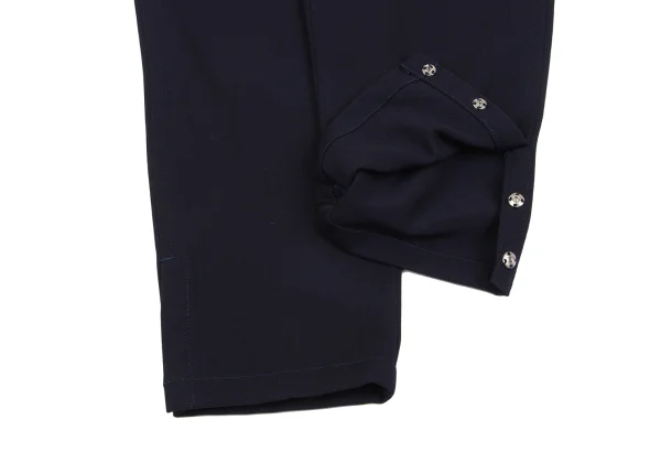 Y's Wool Gaba Hem Button Easy Pants K-154641_008