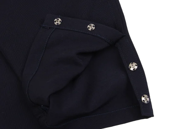Y's Wool Gaba Hem Button Easy Pants K-154641_009