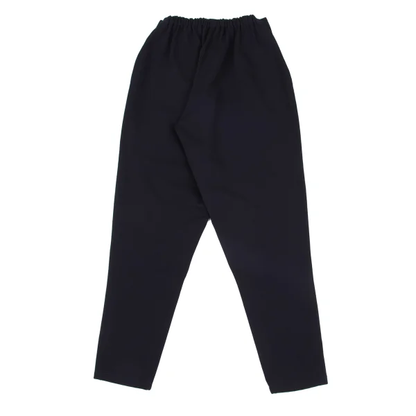 Y's Wool Gaba Hem Button Easy Pants K-154641_010