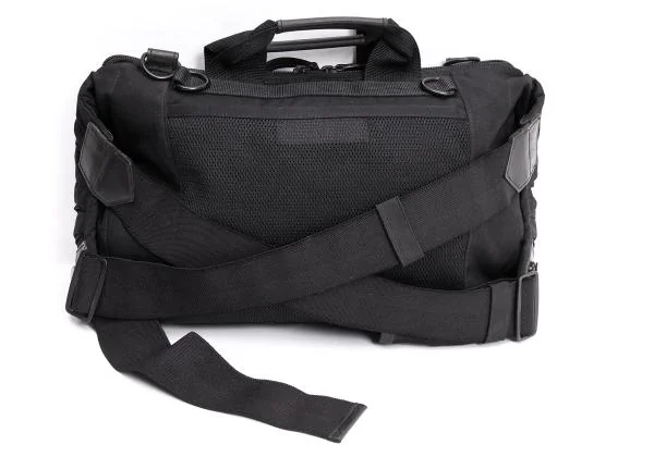 イッセイミヤケメンISSEY MIYAKE MEN メッシュ切替プリーツブリーフケース 黒 K-154699_004