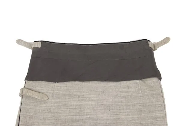 COMME des GARCONS Inside-out Design Pleated Wrap Skirt K-154776_008