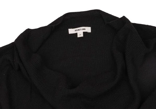 HELMUT LANG ヘルムートラング ウールニット デザインコート 0431334201649cl_05