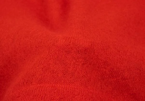 トリココムデギャルソンtricot COMME des GARCONS 袖かぎ編み切替ニット 赤M位 K-154845_011