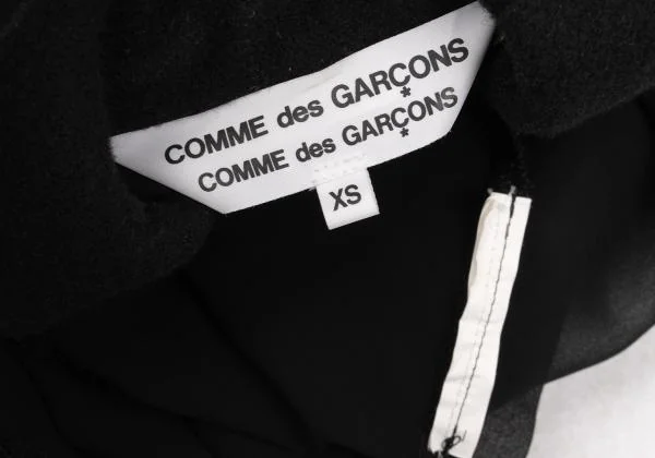 COMME des GARCONS Switching See-through Round Collar Hook Shirt K-154857_014