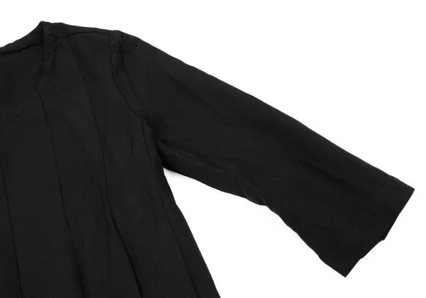 COMME des GARCONS Poly Front Switching Design Pleats Dress K-154860_005