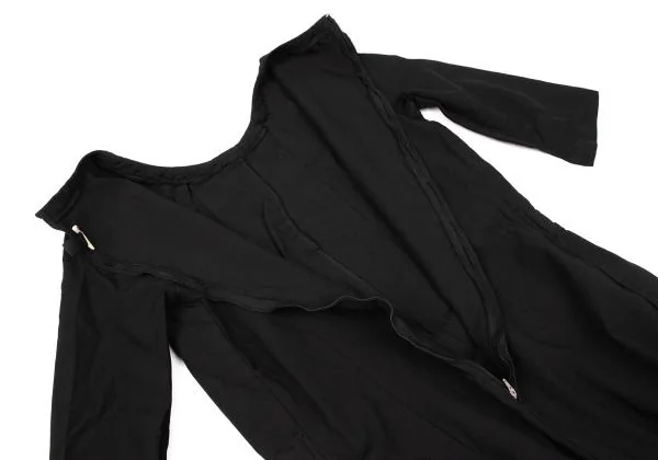COMME des GARCONS Poly Front Switching Design Pleats Dress K-154860_013